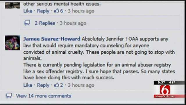 OK Talk: Should Animal Cruelty Offenders In Oklahoma Be Required To Get Counseling?