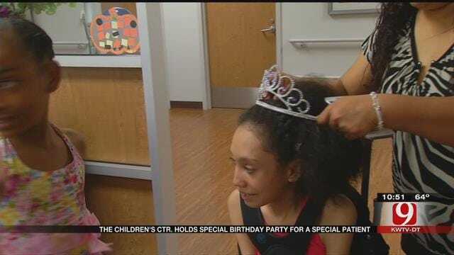 Children's Center Holds Special Sweet Sixteen For A Special Patient