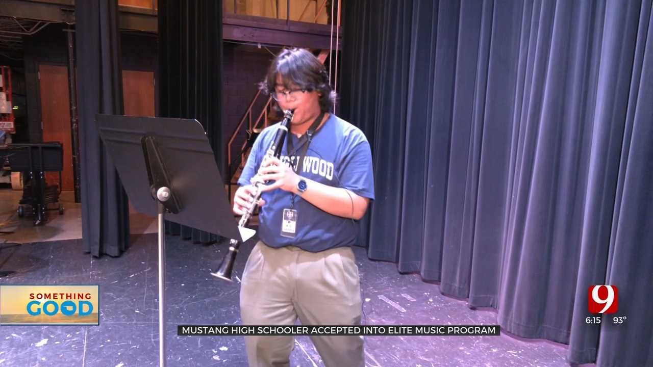 Mustang High School Student Attends Prestigious Music Program 