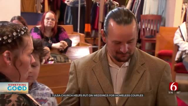 Tulsa Church Helps Homeless Couples Tie The Knot