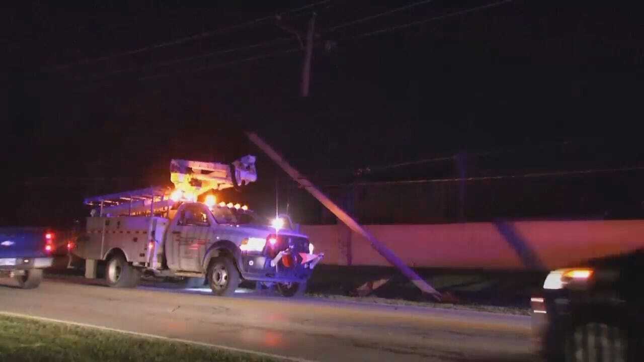 WEB EXTRA: Video From Scene Of Tulsa Crash On Mingo