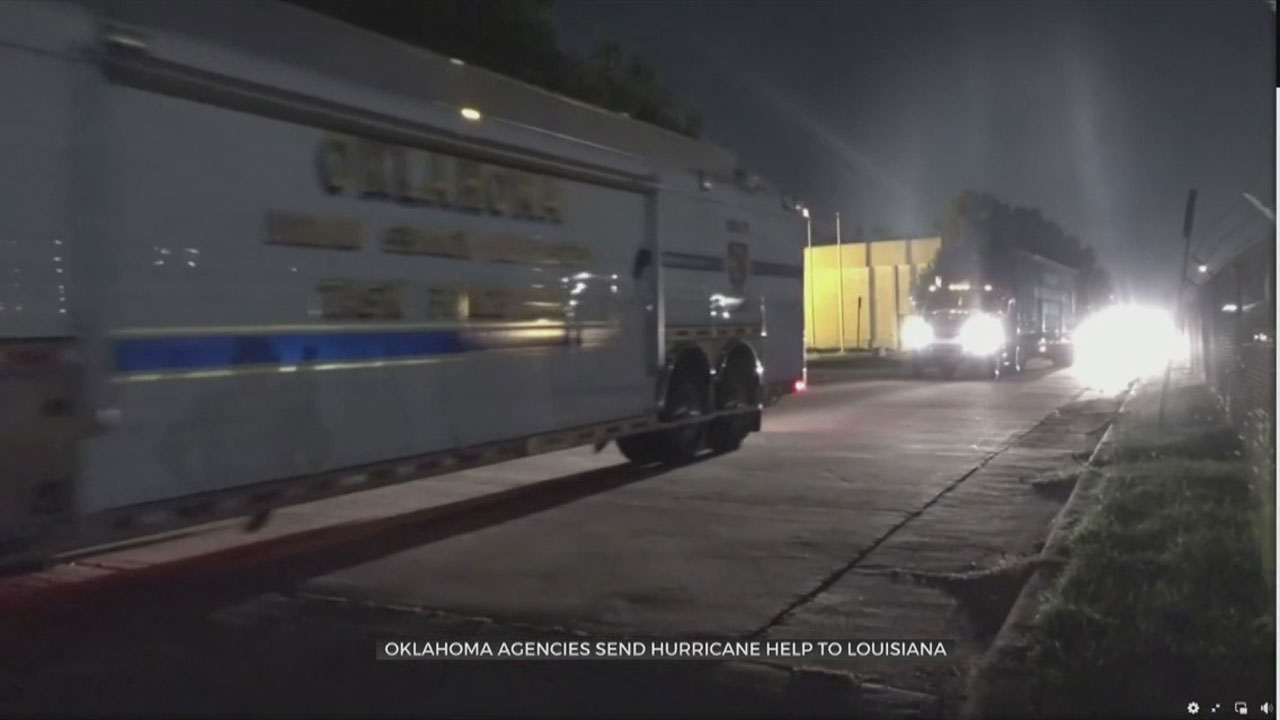 Oklahoma Agencies Helping With Rescue Efforts After Hurricane Ida