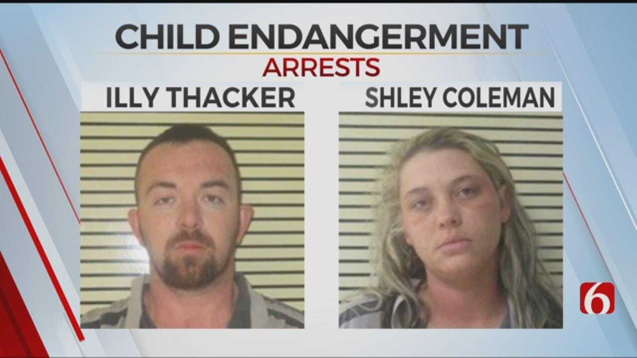 Wagoner County Pair Arrested For Child Endangerment