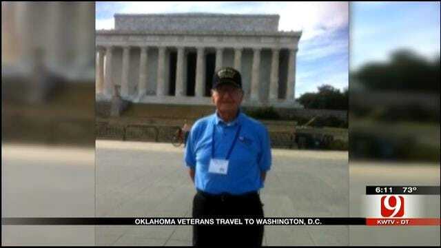 Shutdown Doesn't Shut Out OK Veterans From World War II Memorial