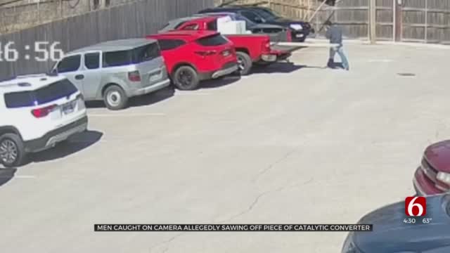 Tulsa Woman Warns Others After Alleged Catalytic Converter Theft Caught On Camera 