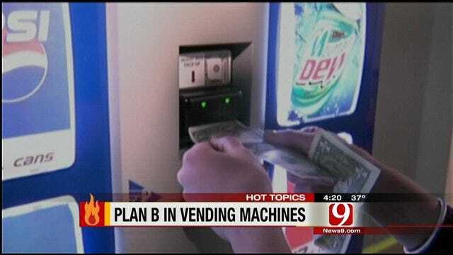 Hot Topics: Birth Control Vending Machines