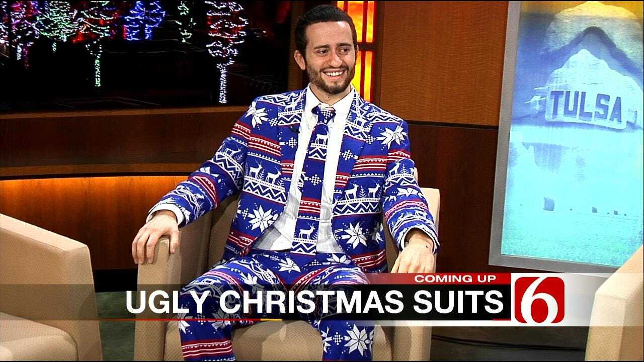 Tulsan Helps Put Christmas Sweater Suits Online
