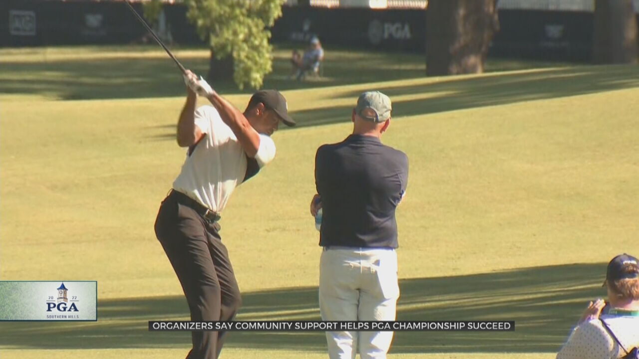 PGA Organizers Say Community Support Helps The Championship Succeed