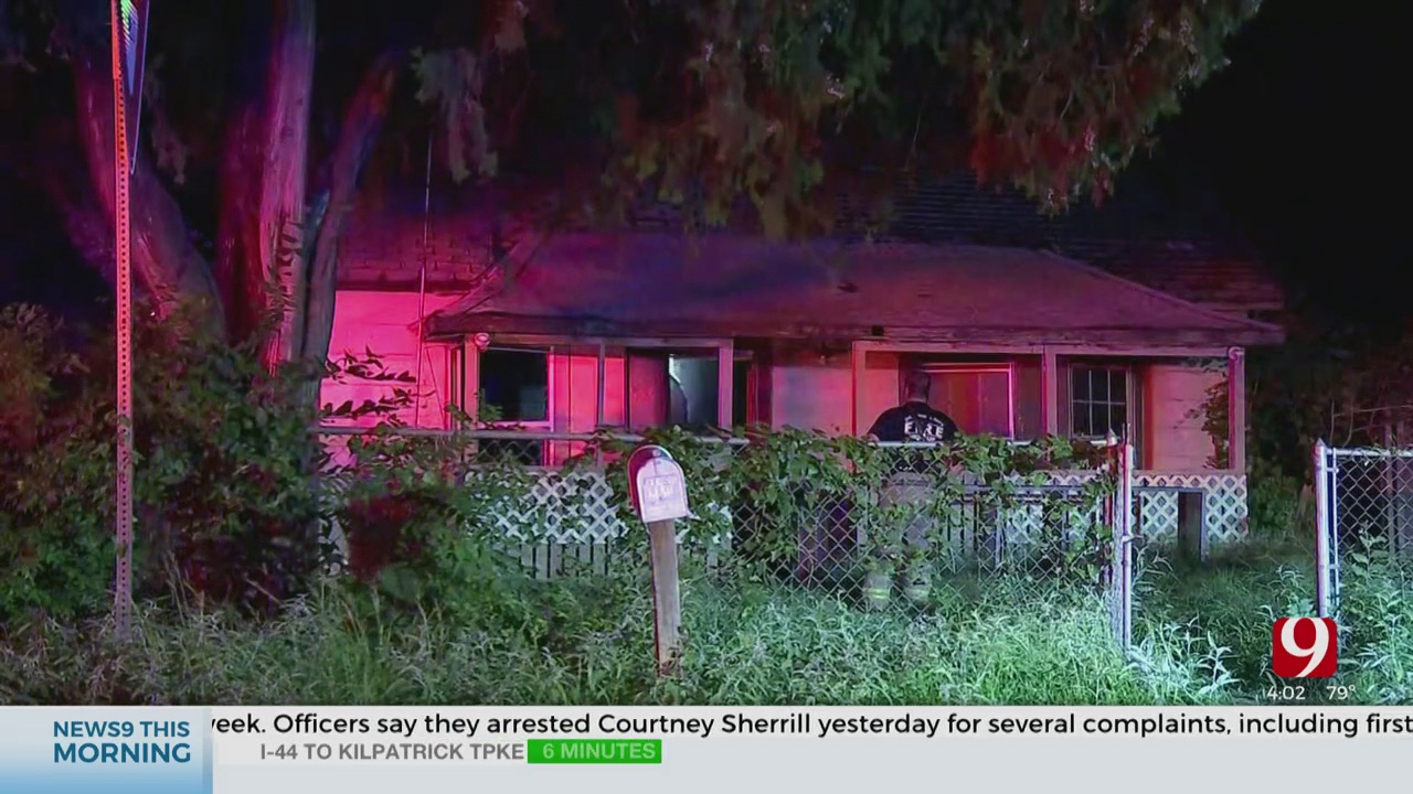 SW OKC Home Damaged In Overnight House Fire 