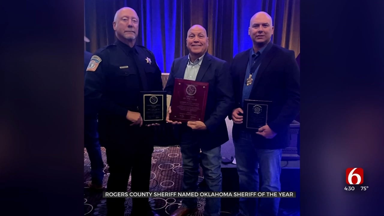 Rogers County Sheriff Named Oklahoma Sheriff Of The Year