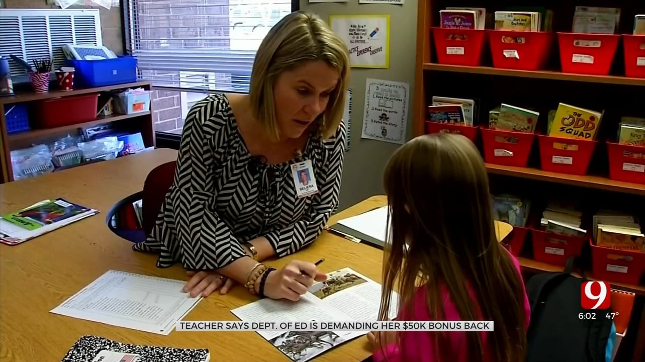 'That's A Lot Of Money:' Oklahoma Teachers Told To Pay Back Bonuses