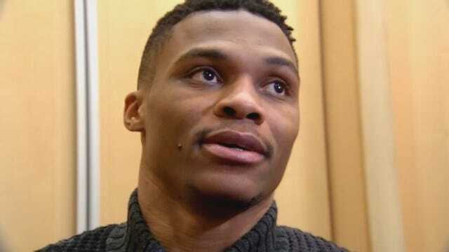 Russell Westbrook Talks About Thunder Win
