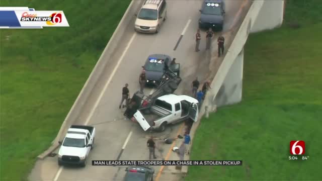 Suspect In Custody After Chase Ends With Crash Near Catoosa Softball Field