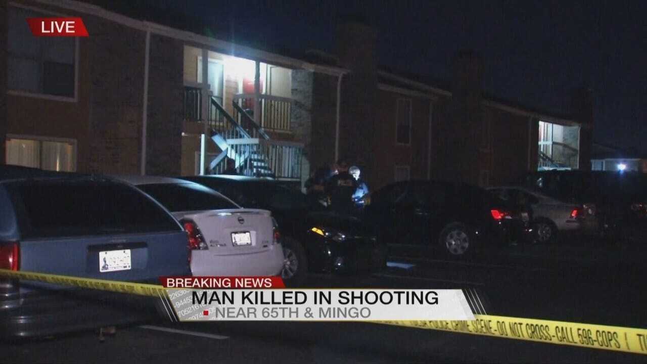 Tulsa Man Shot To Death After Opening Apartment Door