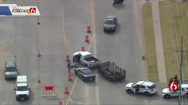 Suspect In Custody After Leading OHP Troopers On Lengthy Pursuit Through Tulsa