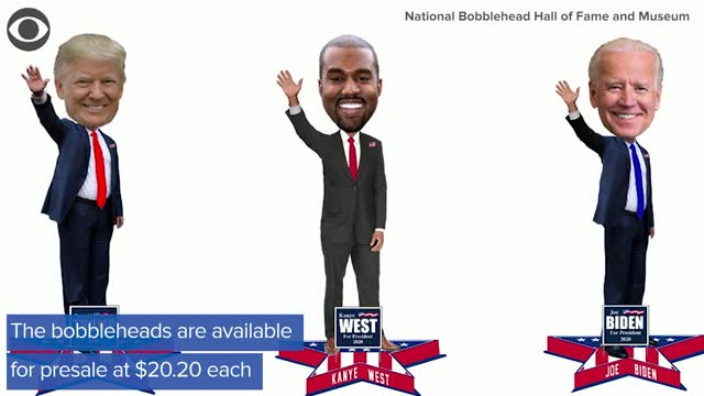 The National Bobblehead Hall Of Fame And Museum Unveils 2020 Presidential Candidate Bobbleheads