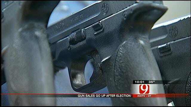 Gun Sales Surge In Oklahoma After President Obama's Re-election