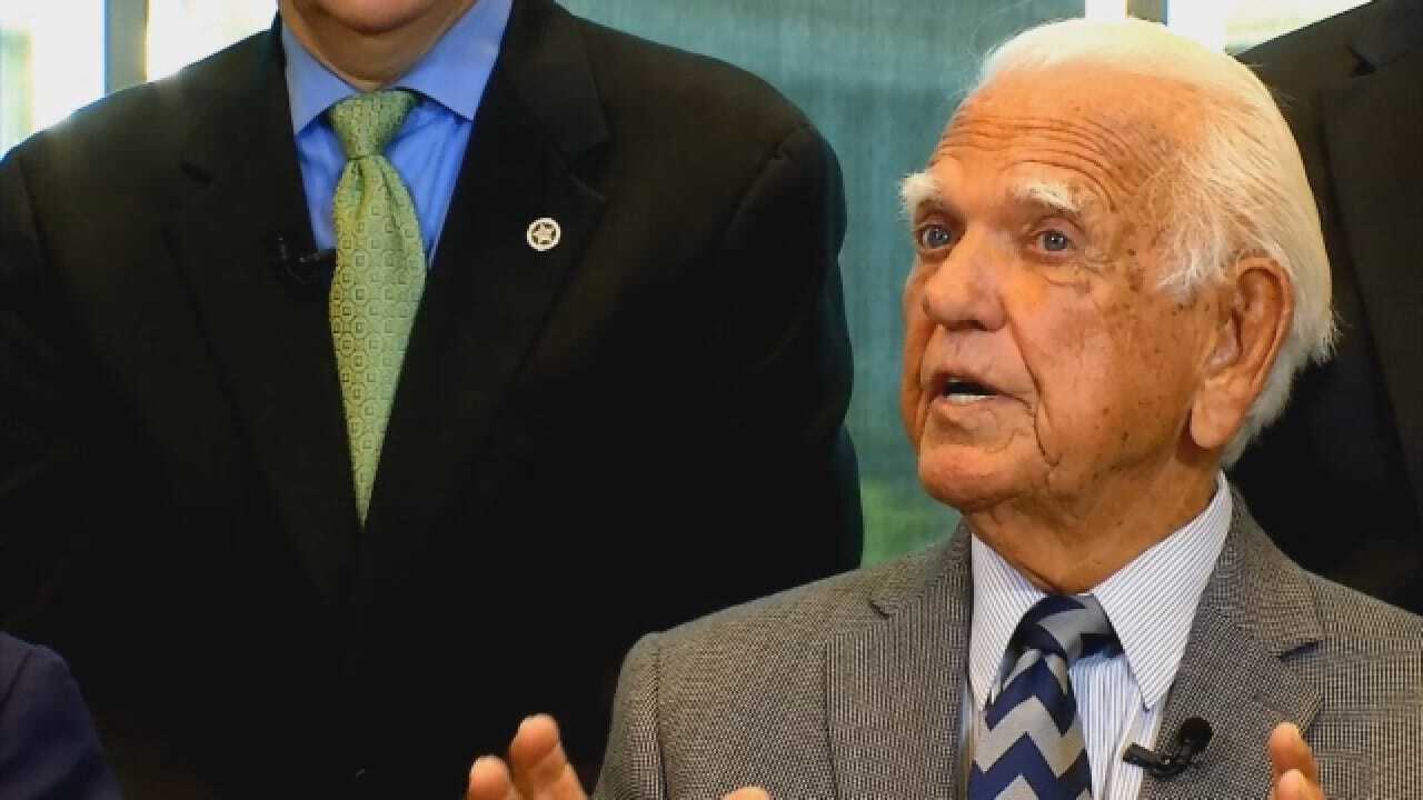 Former Gov. George Nigh Hopes Everyone Would Sit Down, Work Together
