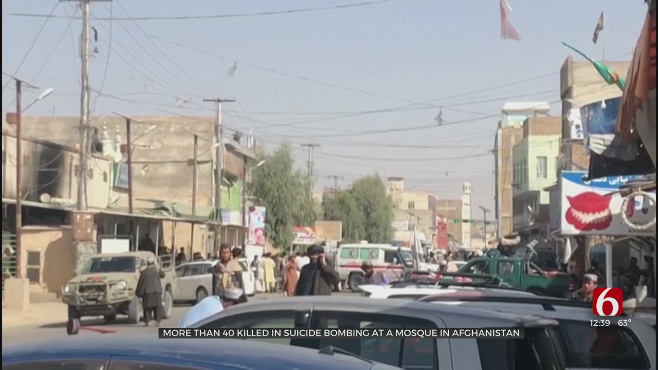 Suicide Attack On Shiite Mosque In Afghanistan Kills 37
