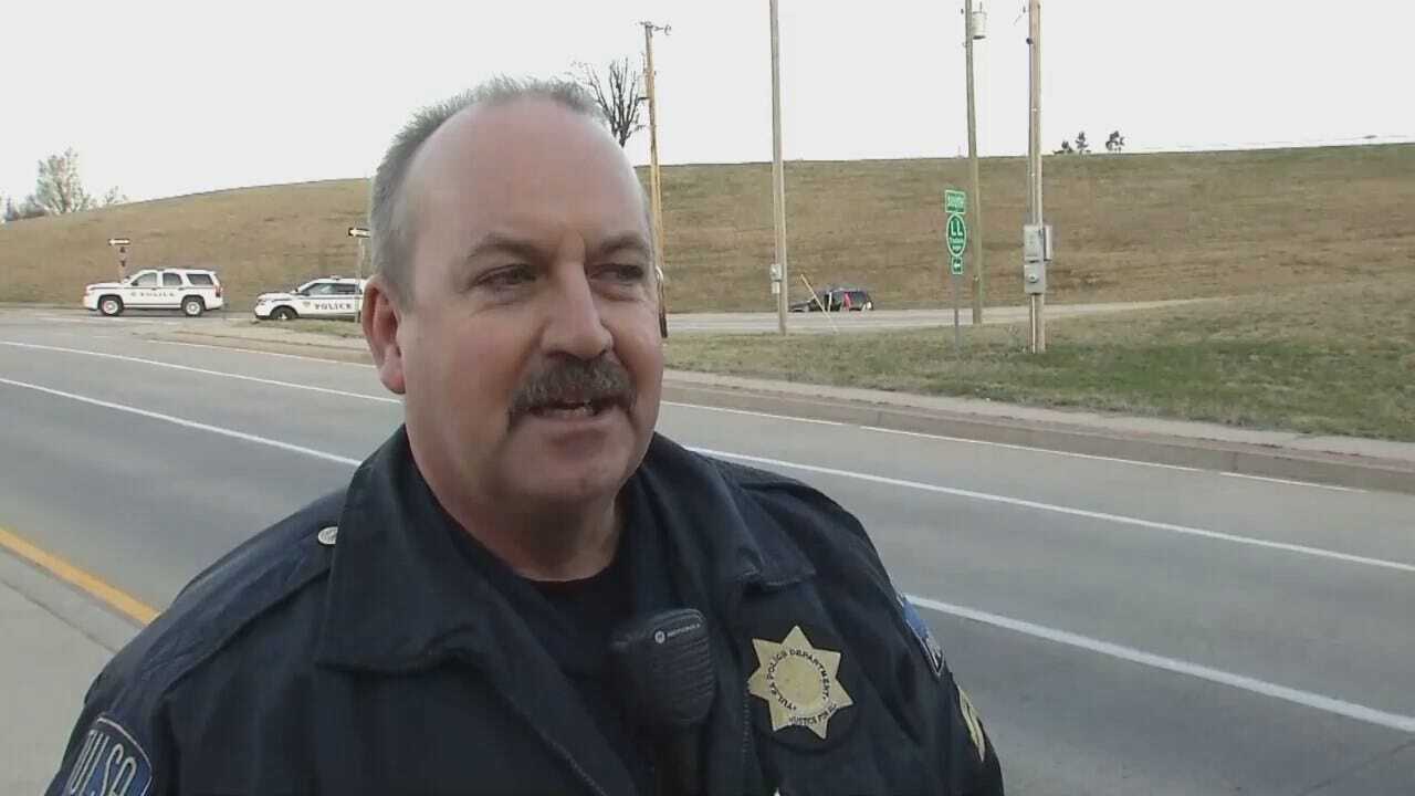 WEB EXTRA: Tulsa Police Cpl. JD Curran Talks About The Crash