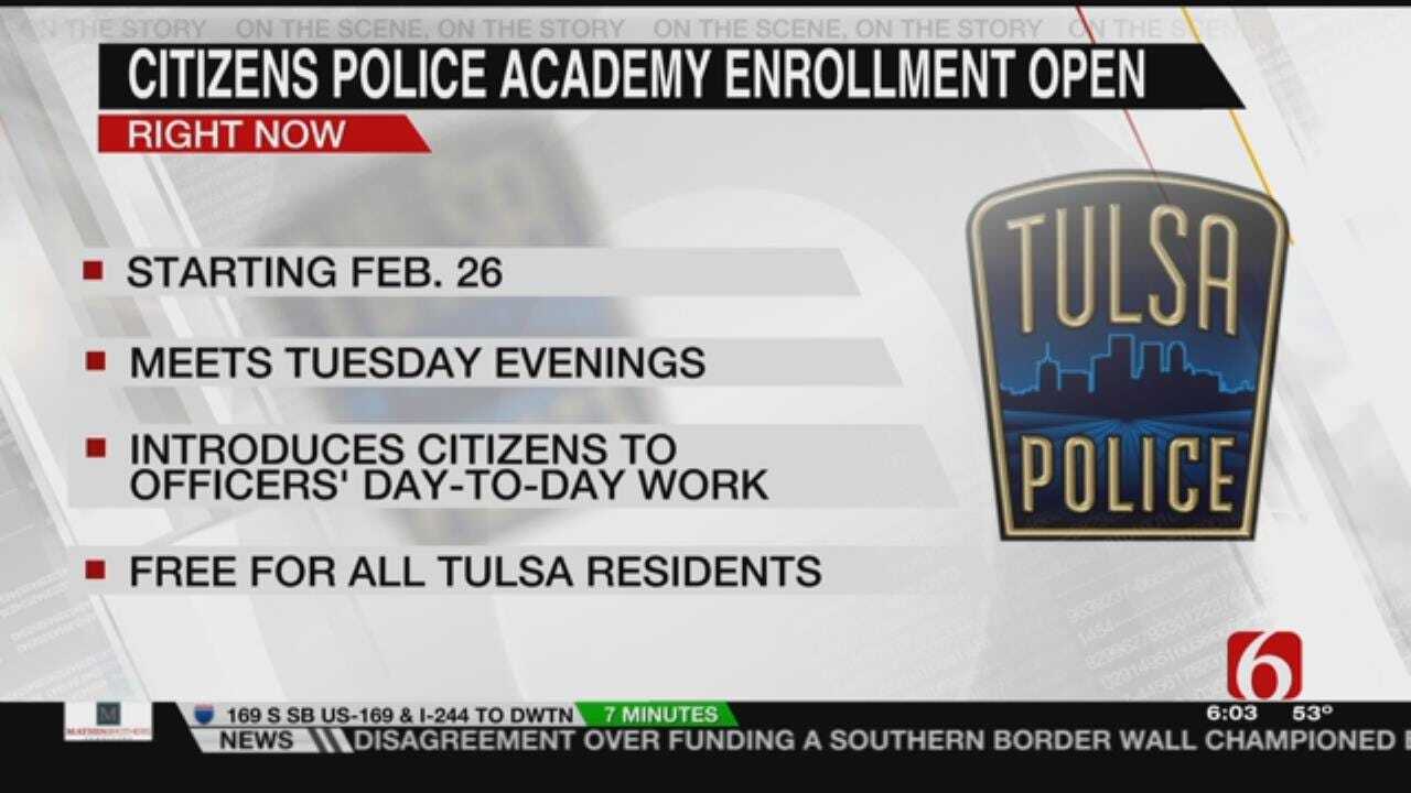 TPD Seeks Applicants For Their Citizen Police Academy