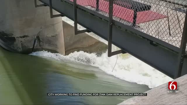 Tulsa Trying To Find Funding For Zink Dam Replacement Project