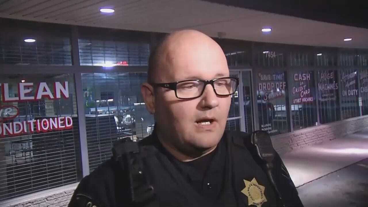 WEB EXTRA: Tulsa Police Captain Dave Roberts Talks About Standoff