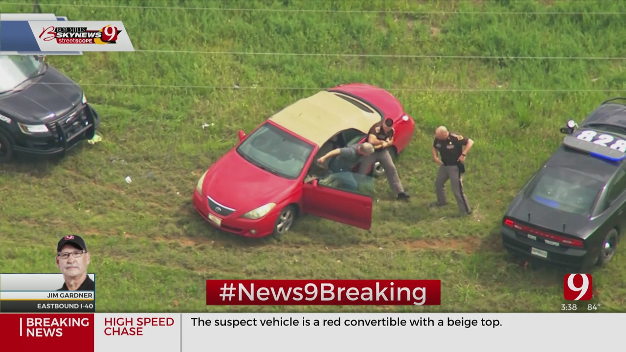 Troopers Arrest Suspect Following High-Speed Pursuit On EB I-40