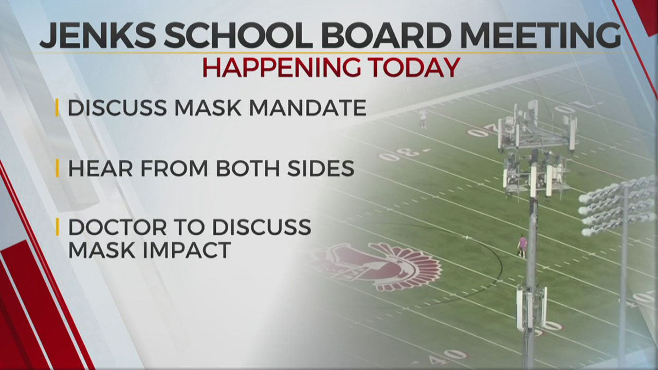 Jenks, Owasso Expected To Discuss Masks At School Board Meetings 