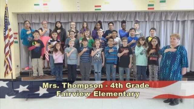 Mrs. Thompson's 4th Grade Class At Fairview Elementary
