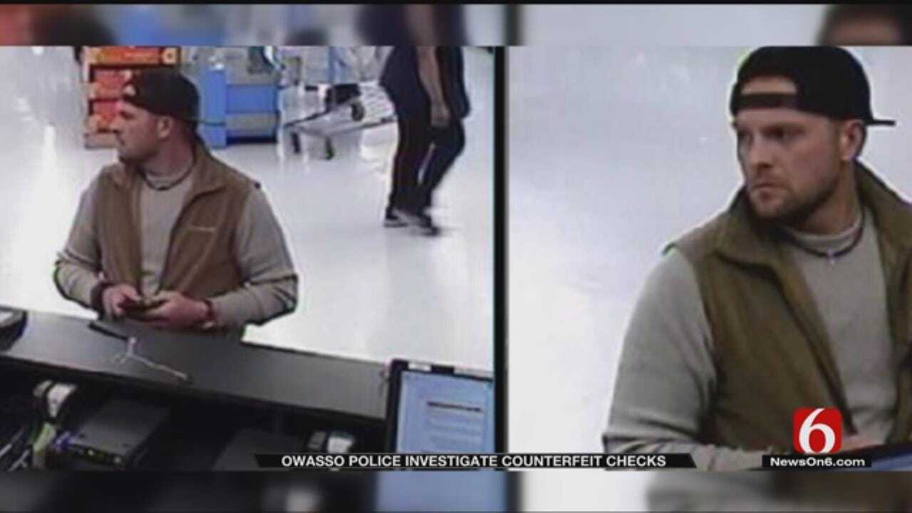 Owasso Police Search For Men Accused Of Using Counterfeit Checks