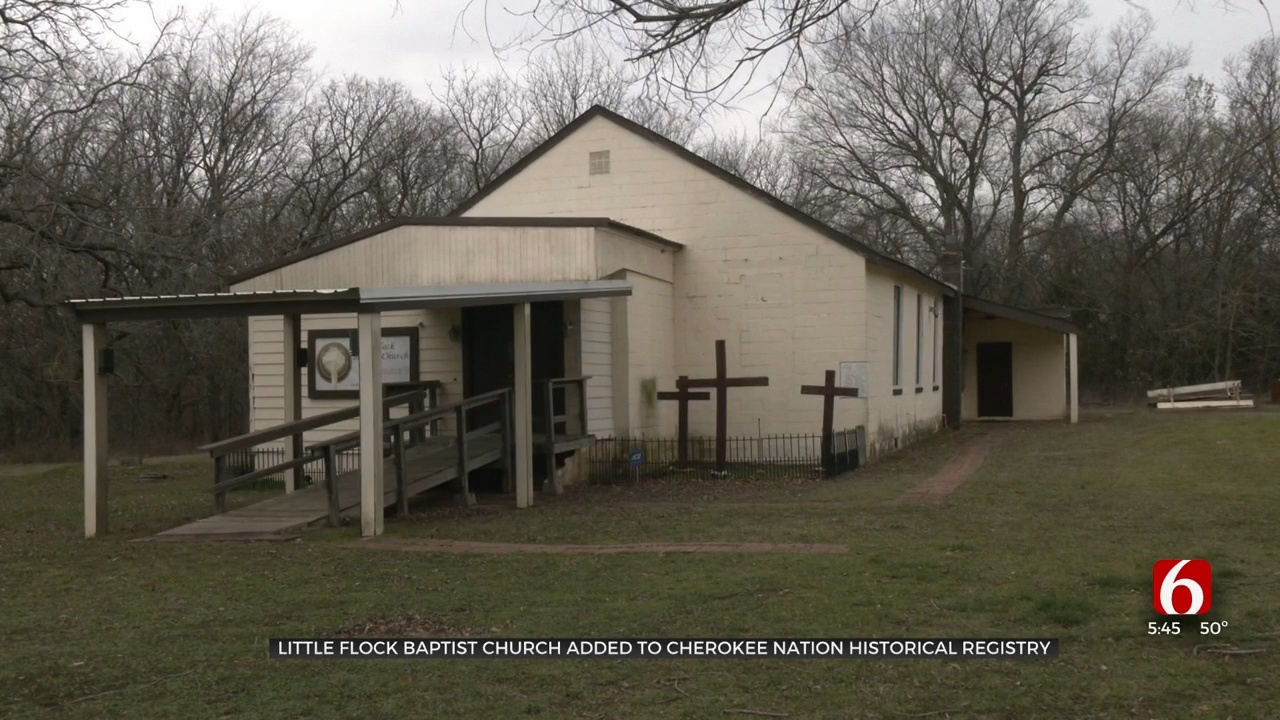Little Flock Baptist Church Added To Cherokee Nation Historical Registry