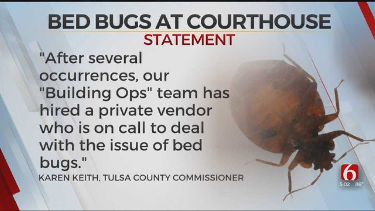 Tulsa County Courthouse Treated For Bed Bugs