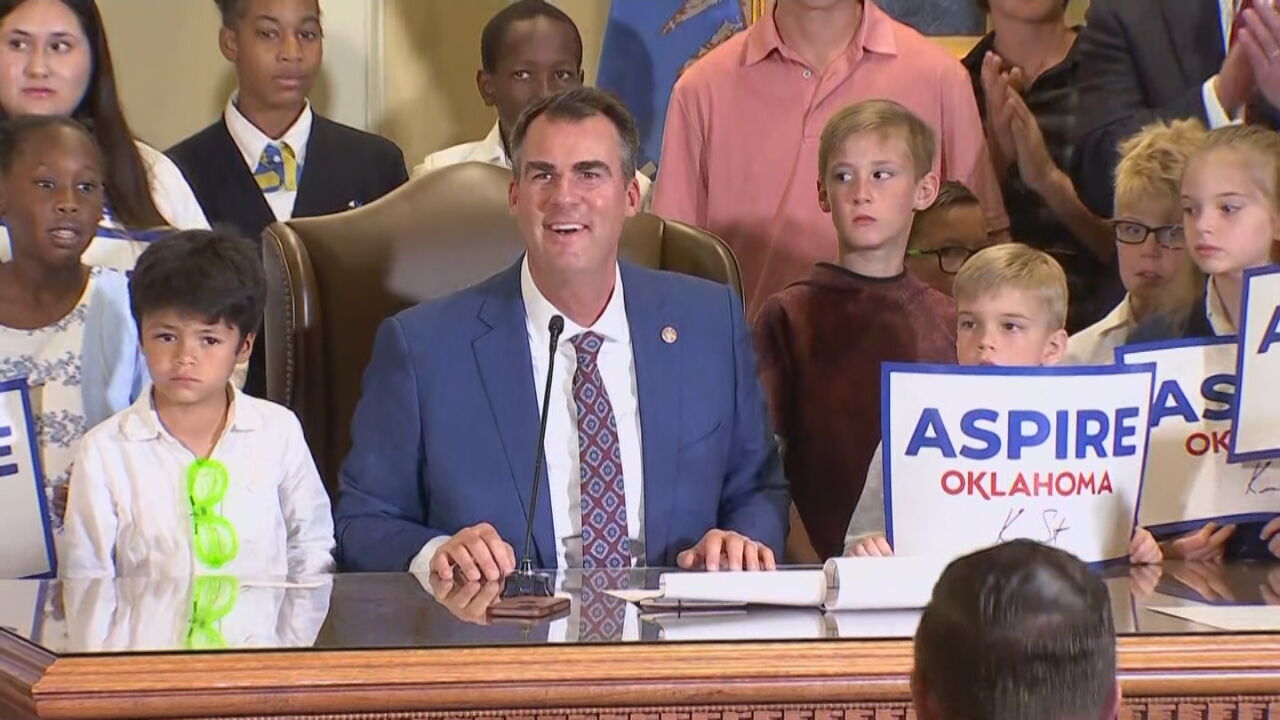 'We're Putting The Parents Back In Charge': Gov. Stitt Signs Education Bill