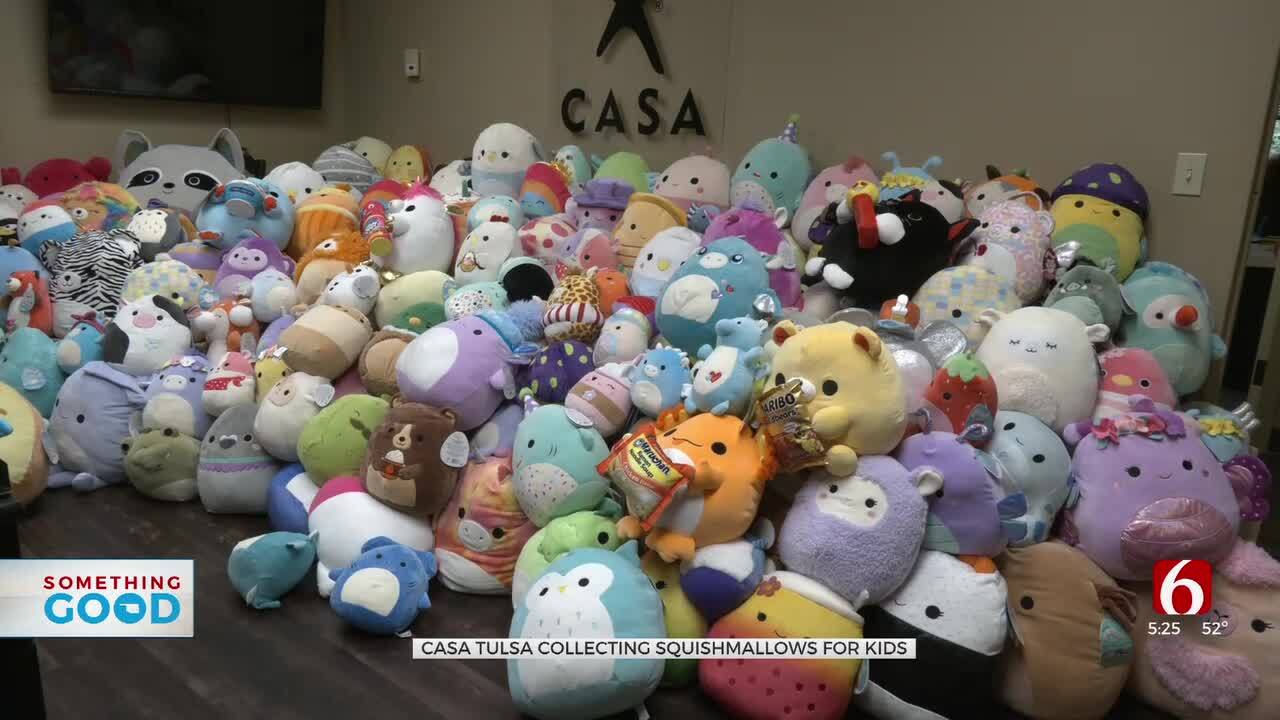 CASA Collects Squishmallows To Comfort Children Going To Court