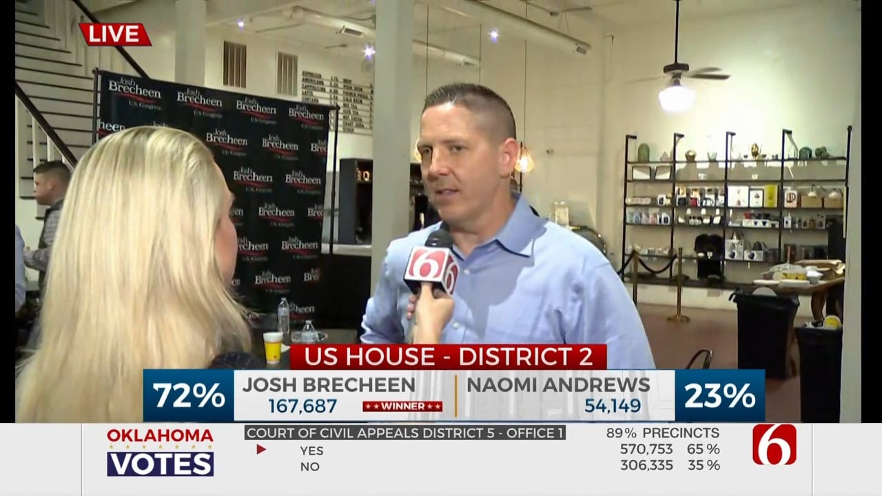 Republican Josh Brecheen Wins Election To US House In Oklahoma's 2nd Congressional District
