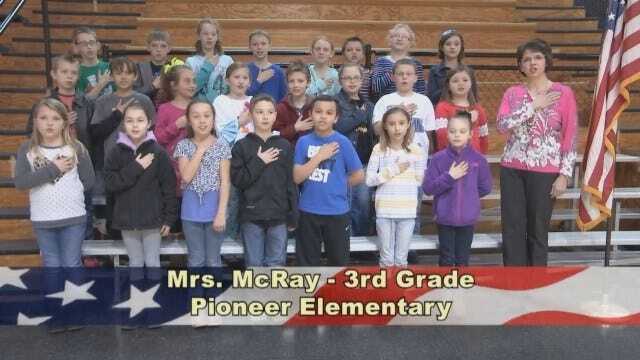 Mrs. McRay's 3rd Grade Class At Pioneer Elementary