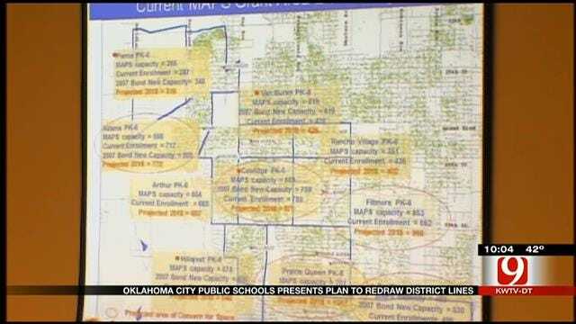 OKC Public Schools Presents Plan To Redraw District Lines