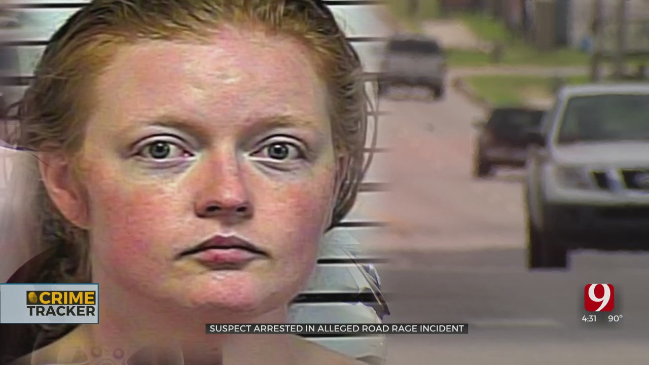 Woman Arrested, Accused Of Violent Road Rage Incident In OKC