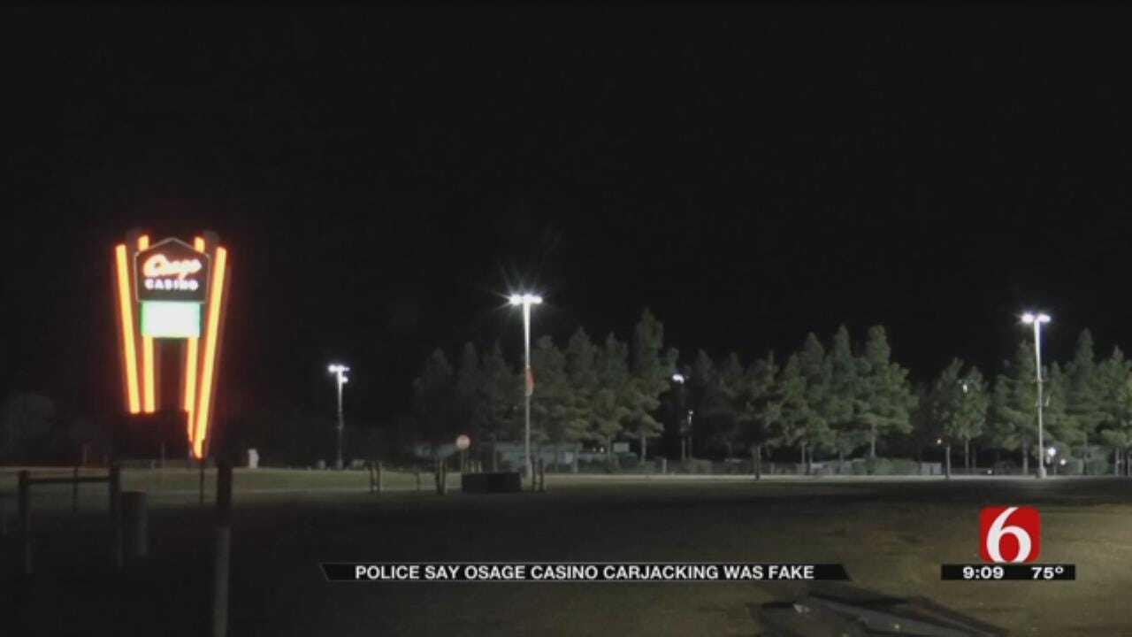 Man Lied About Carjacking At Osage Casino, Police Say