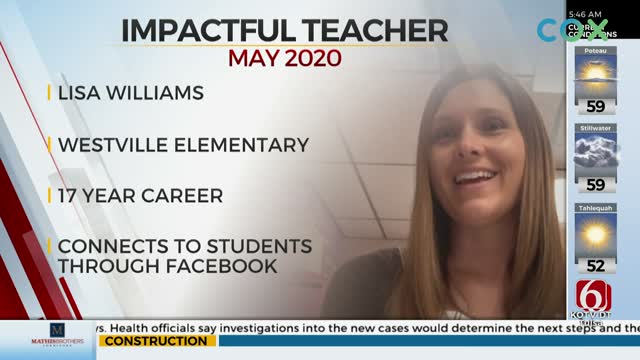 Westville Educator Honored As 'Impactful Teacher'