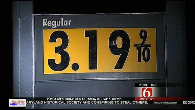 Tulsa Gas Prices Jump A Dime A Gallon