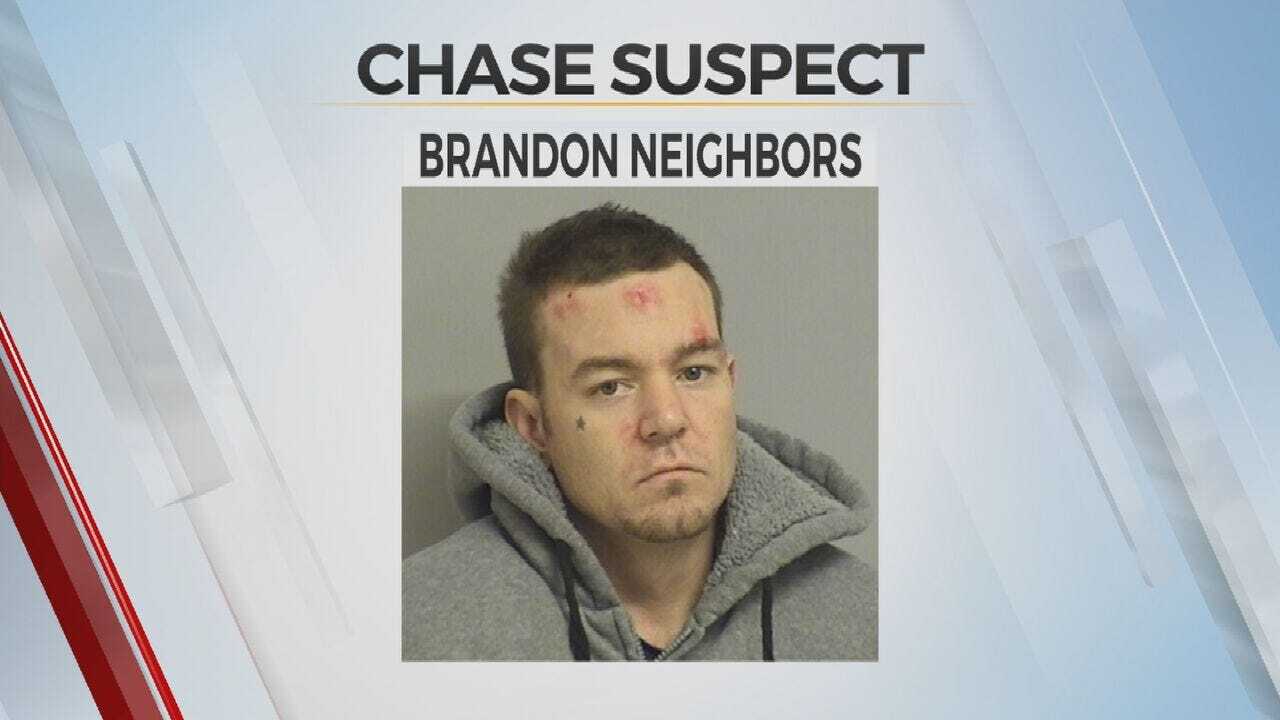 Tulsa Police: Man Arrested After Chase, Found In Neighborhood