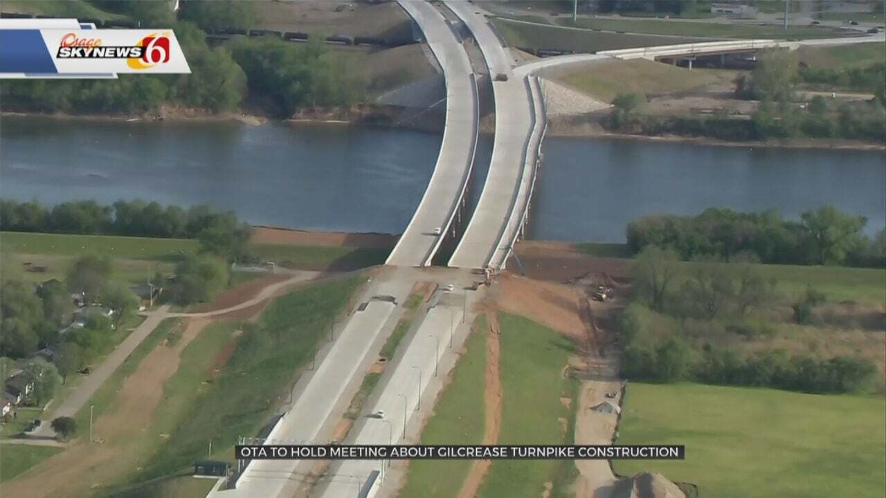OTA To Hold Public Meeting To Provide Information On Gilcrease Turnpike Construction 