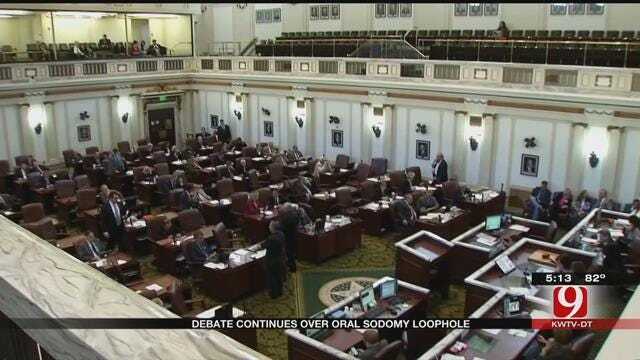 Oklahoma Co. Sheriff Urges Passage Of Bill To Fix Loophole In Forcible Sodomy Law