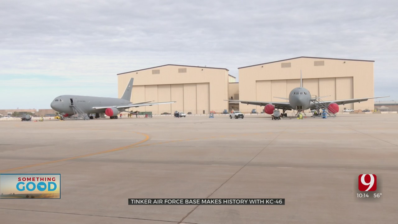 Historic Inspections Begin On KC-46 At Tinker Air Force Base 