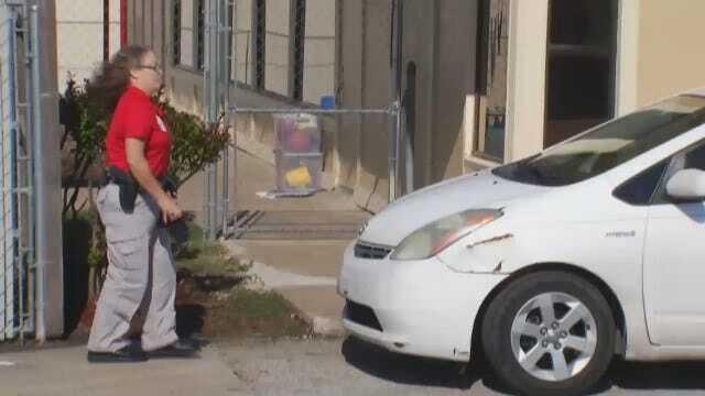 WEB EXTRA: Video From Scene Outside East Tulsa Daycare