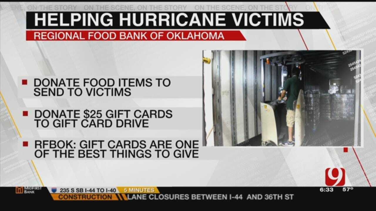 Regional Food Bank Of Oklahoma Accepting Donations For Hurricane Victims