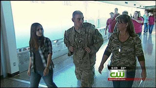 Broken Arrow Soldier Returns Home From Afghanistan Deployment