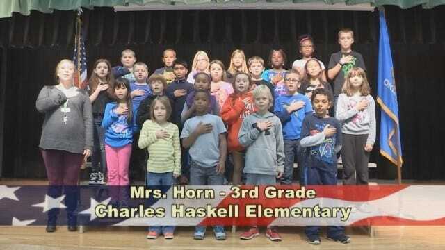 Mrs. Horn's 3rd Grade Class At Charles Haskell Elementary